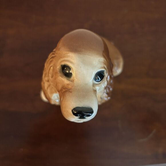 VTG USA Royal Copley Porcelain 1950's Mid-century Cocker Spaniel Figurine Dog - Picture 5 of 7